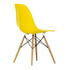 Cadeira Eames em Plástico DSW / Base maple